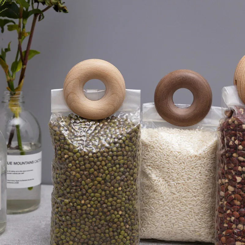 Wooden Donut Decoration Folder Home Food Storage Kitchen Rings DIY Snack Bag Portable Natural Clamp Sealing Clip Party #6
Wooden Donut Decoration Folder Home Food Storage Kitchen Rings DIY Snack Bag Portable Natural Clamp Sealing Clip Party #6