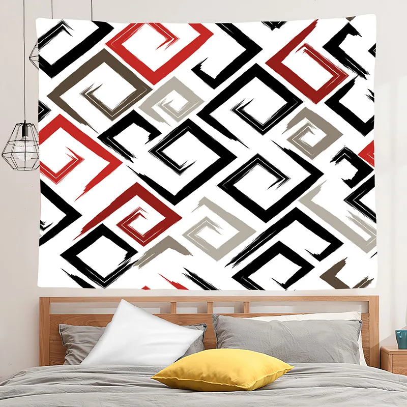 New Tapestry Wall Hanging Abstract Geometric Beach Towel Camping Mat Polyester Carpet For Home Living Room Customize Size
New Tapestry Wall Hanging Abstract Geometric Beach Towel Camping Mat Polyester Carpet For Home Living Room Customize Size