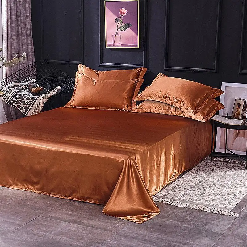 40 New single piece ice silk washed silk bed simple color silk wedding bedding wholesale special offer silk sheets
40 New single piece ice silk washed silk bed simple color silk wedding bedding wholesale special offer silk sheets