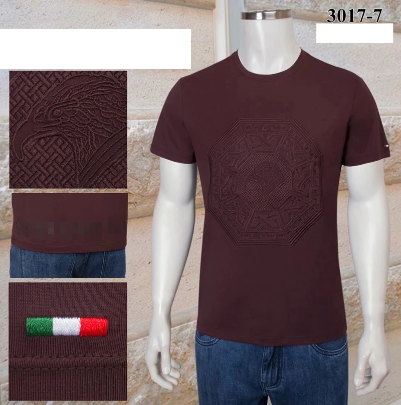 Billionaire men t-shirts 2021 summer new Eagle head embroidery Short sleeve cotton clothes O-neck t-shirt for size M~4XL
Billionaire men t-shirts 2021 summer new Eagle head embroidery Short sleeve cotton clothes O-neck t-shirt for size M~4XL