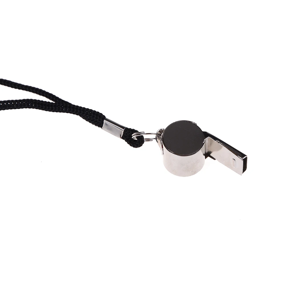 Hot Sale 1PCS Metal Referee Coaches and Officials Whistles Coach Whistles with Lanyard for Football
Hot Sale 1PCS Metal Referee Coaches and Officials Whistles Coach Whistles with Lanyard for Football
