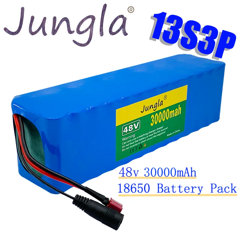 Real capacity 13s3p 48V 30ah 1000W 13s3p Li ion battery pack for 54.6V electric bicycle scooter with BMS
Real capacity 13s3p 48V 30ah 1000W 13s3p Li ion battery pack for 54.6V electric bicycle scooter with BMS