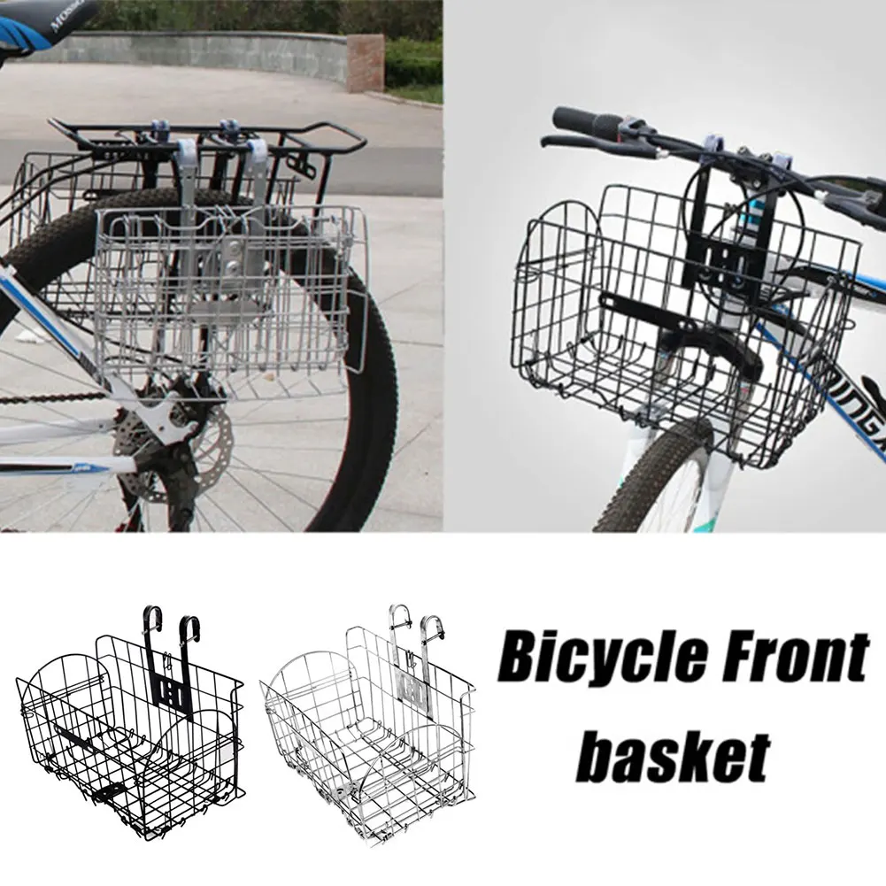 Folding Bicycle Basket Rear Front Bicycle Basket Hanging Bike Storage Container Basket Vegetable Basket Cycling Accessories
Folding Bicycle Basket Rear Front Bicycle Basket Hanging Bike Storage Container Basket Vegetable Basket Cycling Accessories