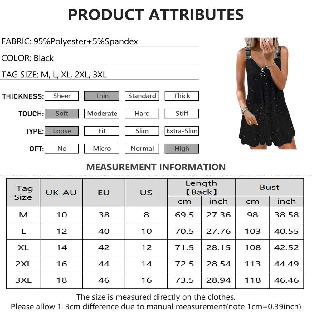 Hot Drilling Zipper Casual Dress for Women Sexy V Neck Sequin Sleeveless Pleated Hem Mini Dress Solid Color Party Vestidos D30
Hot Drilling Zipper Casual Dress for Women Sexy V Neck Sequin Sleeveless Pleated Hem Mini Dress Solid Color Party Vestidos D30