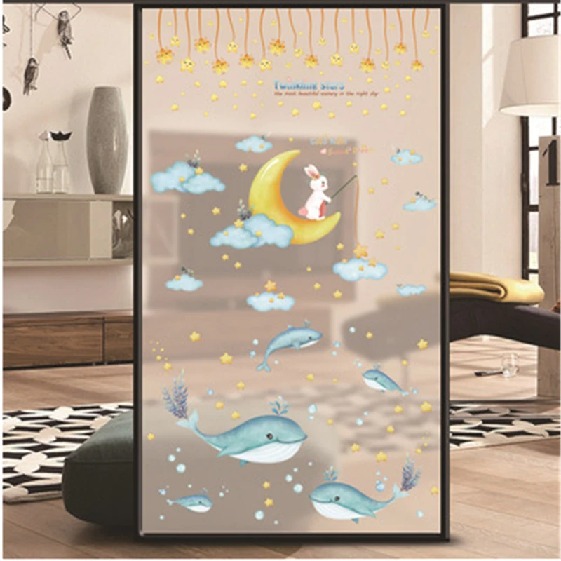 Cartoon Rabbits Whale Wall Sticker Removable Children Baby Room DIY Decals Home Nursery Wallpaper Background Decor
Cartoon Rabbits Whale Wall Sticker Removable Children Baby Room DIY Decals Home Nursery Wallpaper Background Decor