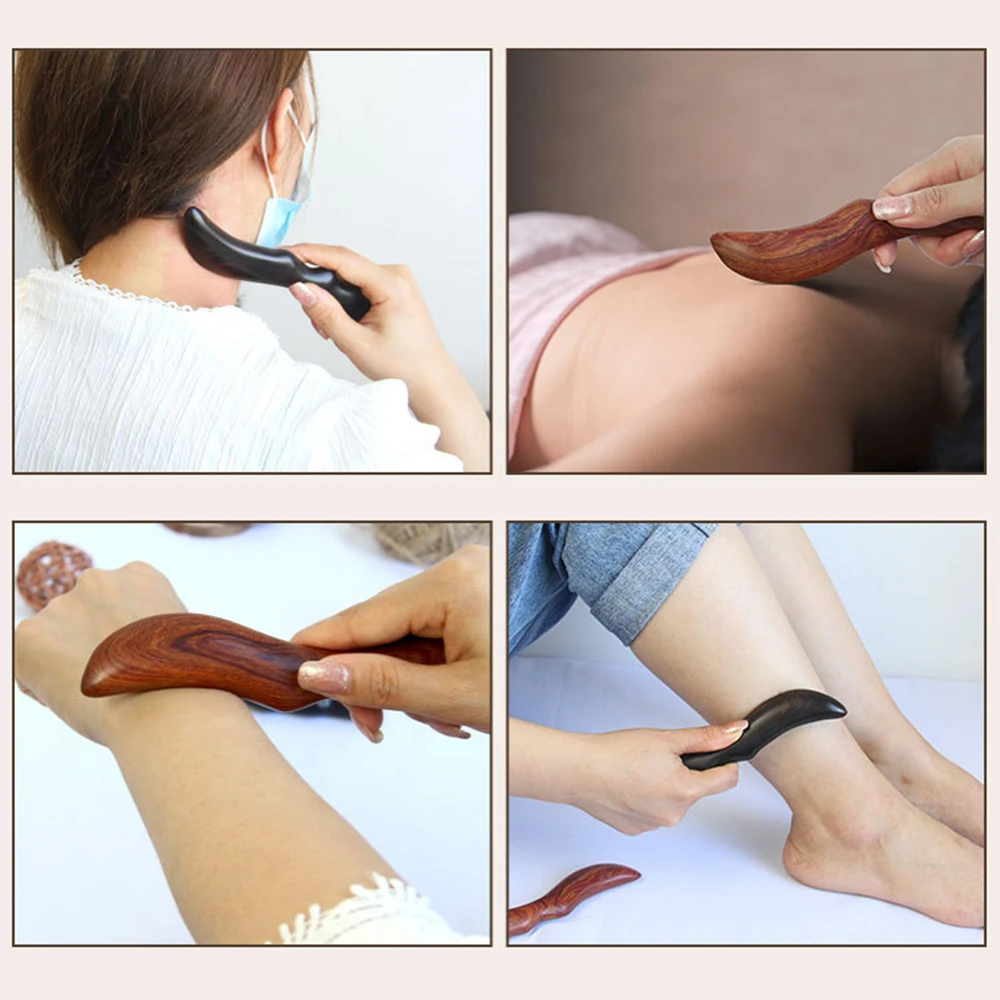 Массажный скребок Gua Sha из фиолетового сандалового дерева, инструмент для массажа из дерева, удобный в использовании, легко носить с собой
Массажный скребок Gua Sha из фиолетового сандалового дерева, инструмент для массажа из дерева, удобный в использовании, легко носить с собой
