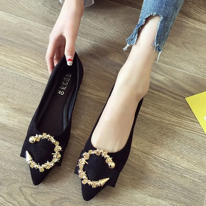 Shoes Female 2020 Summer Shallow Mouth Tip Flats for Women Soft Lazy a Pedal Shoes Flat Shoes Women Shoes Woman
Shoes Female 2020 Summer Shallow Mouth Tip Flats for Women Soft Lazy a Pedal Shoes Flat Shoes Women Shoes Woman