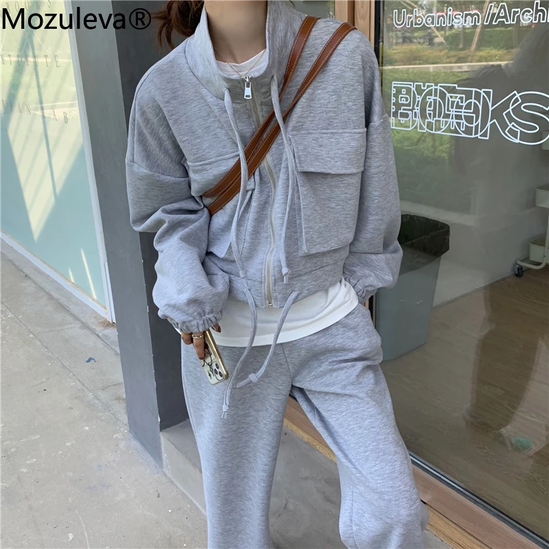 Mozuleva 2022 Autumn Winter Women Sets Two Pieces Top and Pant Set Sportswear Zipper Hooded Casual Tracksuit Suits 100% Cotton
Mozuleva 2022 Autumn Winter Women Sets Two Pieces Top and Pant Set Sportswear Zipper Hooded Casual Tracksuit Suits 100% Cotton