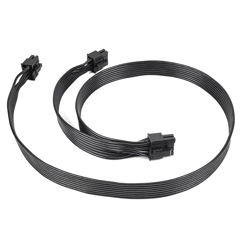 1/6pcs 60cm Graphics Card 8 Pin Female to 2*8P(6+2)pin Extention Power Cable Male PCIe PCI Express 4 Lines Cable Connector
1/6pcs 60cm Graphics Card 8 Pin Female to 2*8P(6+2)pin Extention Power Cable Male PCIe PCI Express 4 Lines Cable Connector