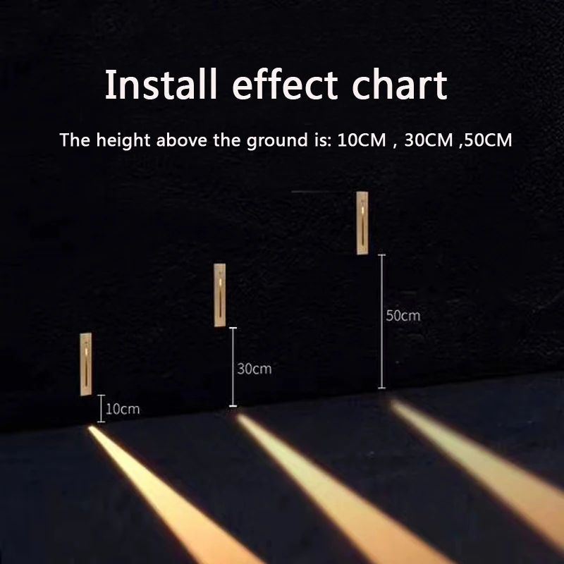 3W Led stair light hot sale step lights AC85-265V / DC12V Indoor waterproof Modern Wall Sconce lamp Downward Outdoor Flooring
3W Led stair light hot sale step lights AC85-265V / DC12V Indoor waterproof Modern Wall Sconce lamp Downward Outdoor Flooring