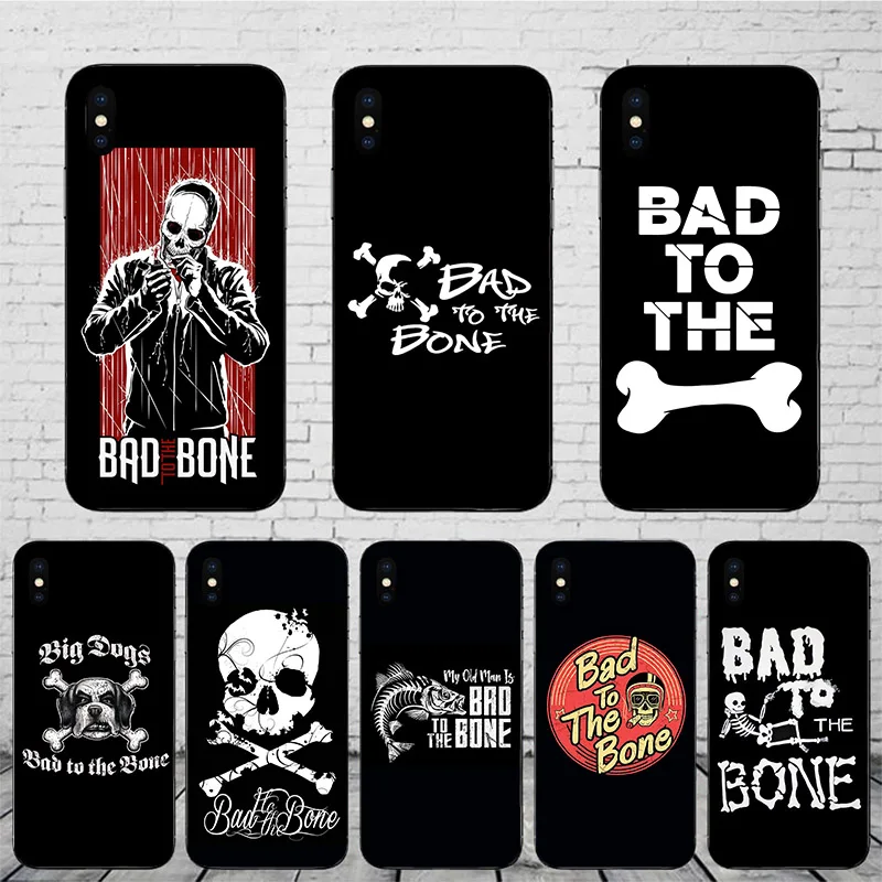 Hard Mobile Cover Bad To The Bone For Iphone XS X XR 13 11 Pro Max 12 Mini Phone Case SE 6 7 8 Plus 5S 6S Cool Smartphone shell
Hard Mobile Cover Bad To The Bone For Iphone XS X XR 13 11 Pro Max 12 Mini Phone Case SE 6 7 8 Plus 5S 6S Cool Smartphone shell