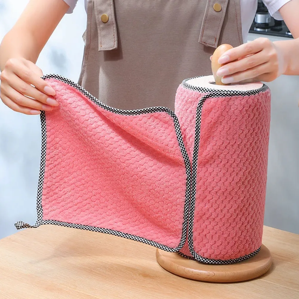 Kitchen Daily Dish Towel Rag Non-stick Oil Absorbent Table Cleaning Cloth Thickened Microfiber Kitchen Dish Cloth Color Random
Kitchen Daily Dish Towel Rag Non-stick Oil Absorbent Table Cleaning Cloth Thickened Microfiber Kitchen Dish Cloth Color Random