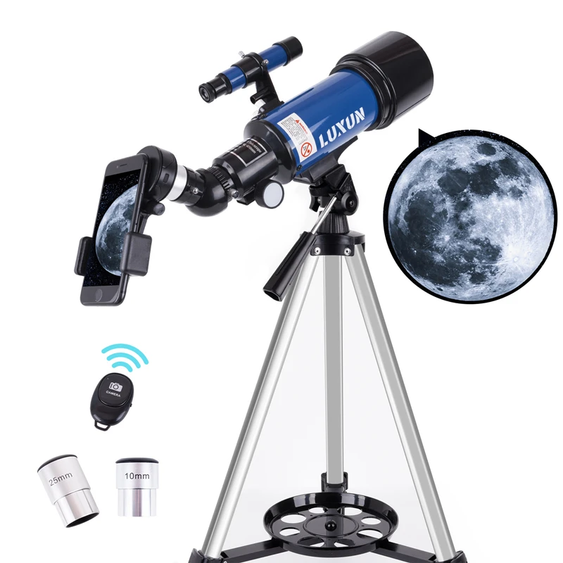 

70400 Astronomical Telescope 16-120 Times Zoom Outdoor Star Moon Watching Monocular Space Observation Tools With Portable Tripod