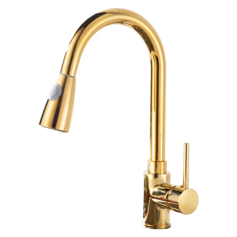 European kitchen mixer extraction of all copper gold dish basin kitchen under the basin expansion faucet gold kitchen faucet
European kitchen mixer extraction of all copper gold dish basin kitchen under the basin expansion faucet gold kitchen faucet