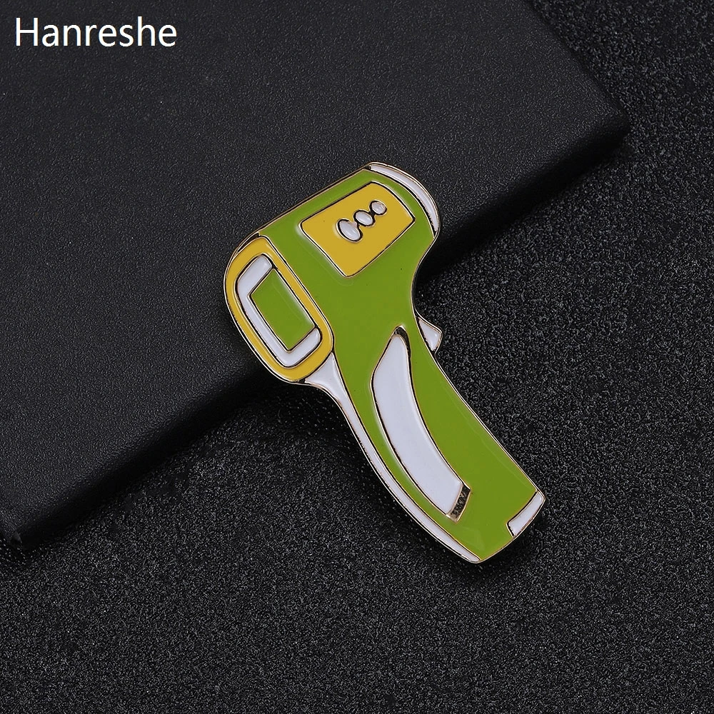 2020 New Medical Equipment Enamel Brooch Pin Green Thermometer Zinc Alloy Quality Pins For Doctor Nurse Medical Badge Jewelry
2020 New Medical Equipment Enamel Brooch Pin Green Thermometer Zinc Alloy Quality Pins For Doctor Nurse Medical Badge Jewelry