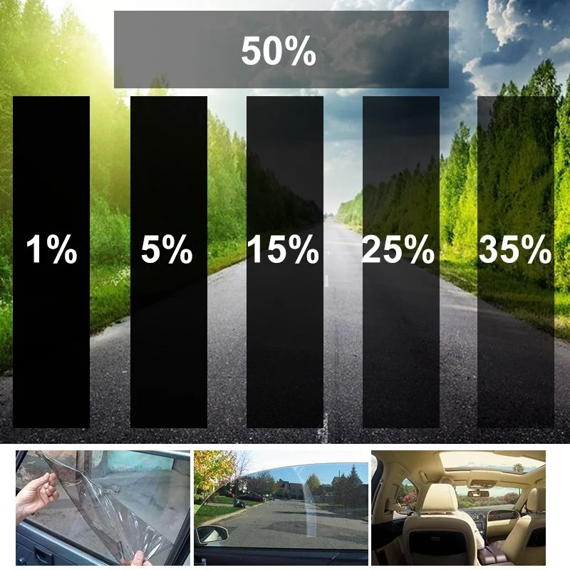 300x50cm VLT Black Auto Car Home Window Glass Building Tinting Film Roll Side Window Solar UV Protection Sticker Curtain Scraper
300x50cm VLT Black Auto Car Home Window Glass Building Tinting Film Roll Side Window Solar UV Protection Sticker Curtain Scraper