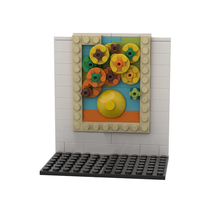 BZB MOC Pixel Art Mini Creative World Famous Painting Sunflower Van Gogh Building Blocks Decoration Kids DIY Toys Best Gifts 
BZB MOC Pixel Art Mini Creative World Famous Painting Sunflower Van Gogh Building Blocks Decoration Kids DIY Toys Best Gifts