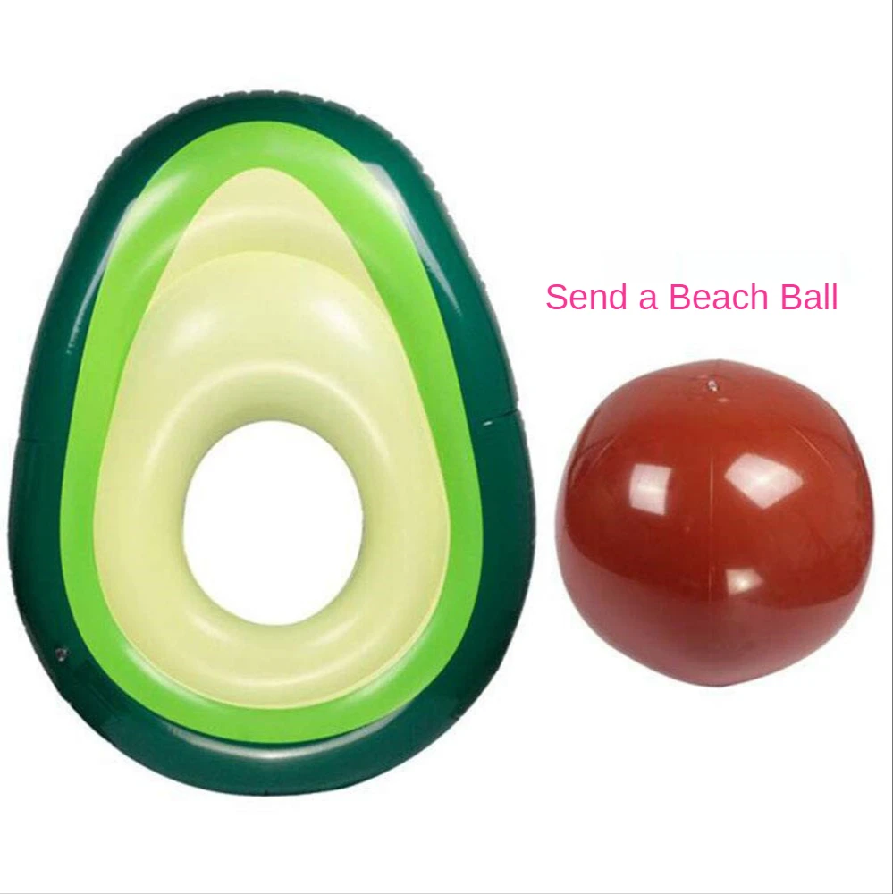 Adult Inflatable Avocado Swimming Ring Free Beach Ball Pineapple Floating Bed Water Floating Row Pvc Thick Fruit Style
Adult Inflatable Avocado Swimming Ring Free Beach Ball Pineapple Floating Bed Water Floating Row Pvc Thick Fruit Style