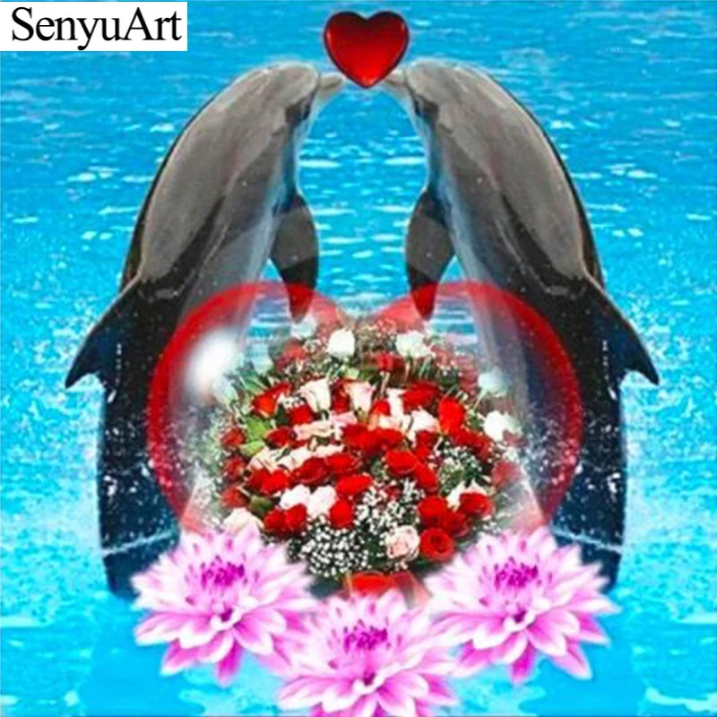 Diamond Painting Accessoires Dolphin Full Square Diamond Embroidery Animal Cross Stitch Kits Mosaic 5d Rhinestones Handicrafts
Diamond Painting Accessoires Dolphin Full Square Diamond Embroidery Animal Cross Stitch Kits Mosaic 5d Rhinestones Handicrafts