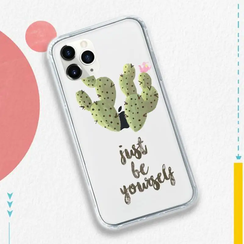 Cute plant cortoon cactus Phone Case Transparent soft For iphone 5 5s 5c se 6 6s 7 8 11 12 plus mini x xs xr pro max
Cute plant cortoon cactus Phone Case Transparent soft For iphone 5 5s 5c se 6 6s 7 8 11 12 plus mini x xs xr pro max