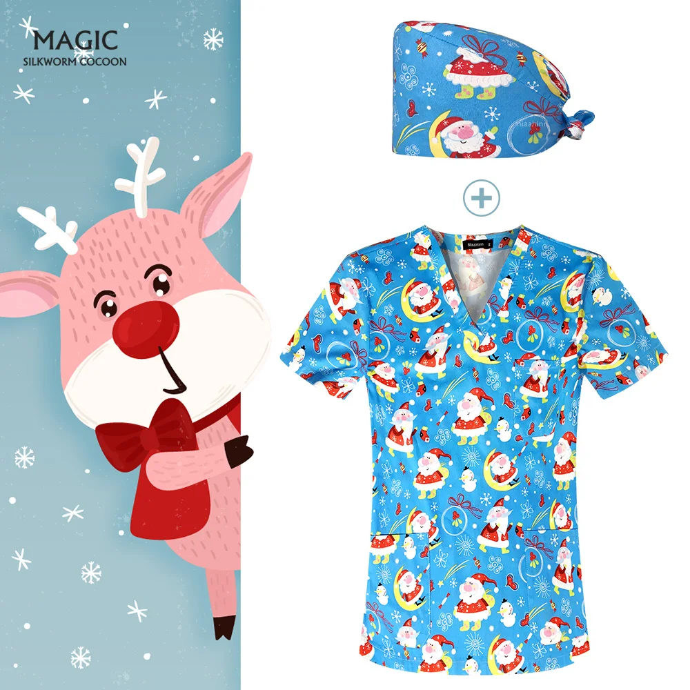 Medical Tops Scrubs Women Uniform Nursing Uniform Beauty Salon Spa Workwear Pet Clinic Doctor Work Tops Dental Hospital Overalls
Medical Tops Scrubs Women Uniform Nursing Uniform Beauty Salon Spa Workwear Pet Clinic Doctor Work Tops Dental Hospital Overalls