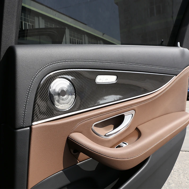 4pcs Carbon Fiber ABS Car Interior Doors Decoration Panel Cover Trim For Mercedes-Benz E-Class W213 2016-2017 Car Accessories
4pcs Carbon Fiber ABS Car Interior Doors Decoration Panel Cover Trim For Mercedes-Benz E-Class W213 2016-2017 Car Accessories