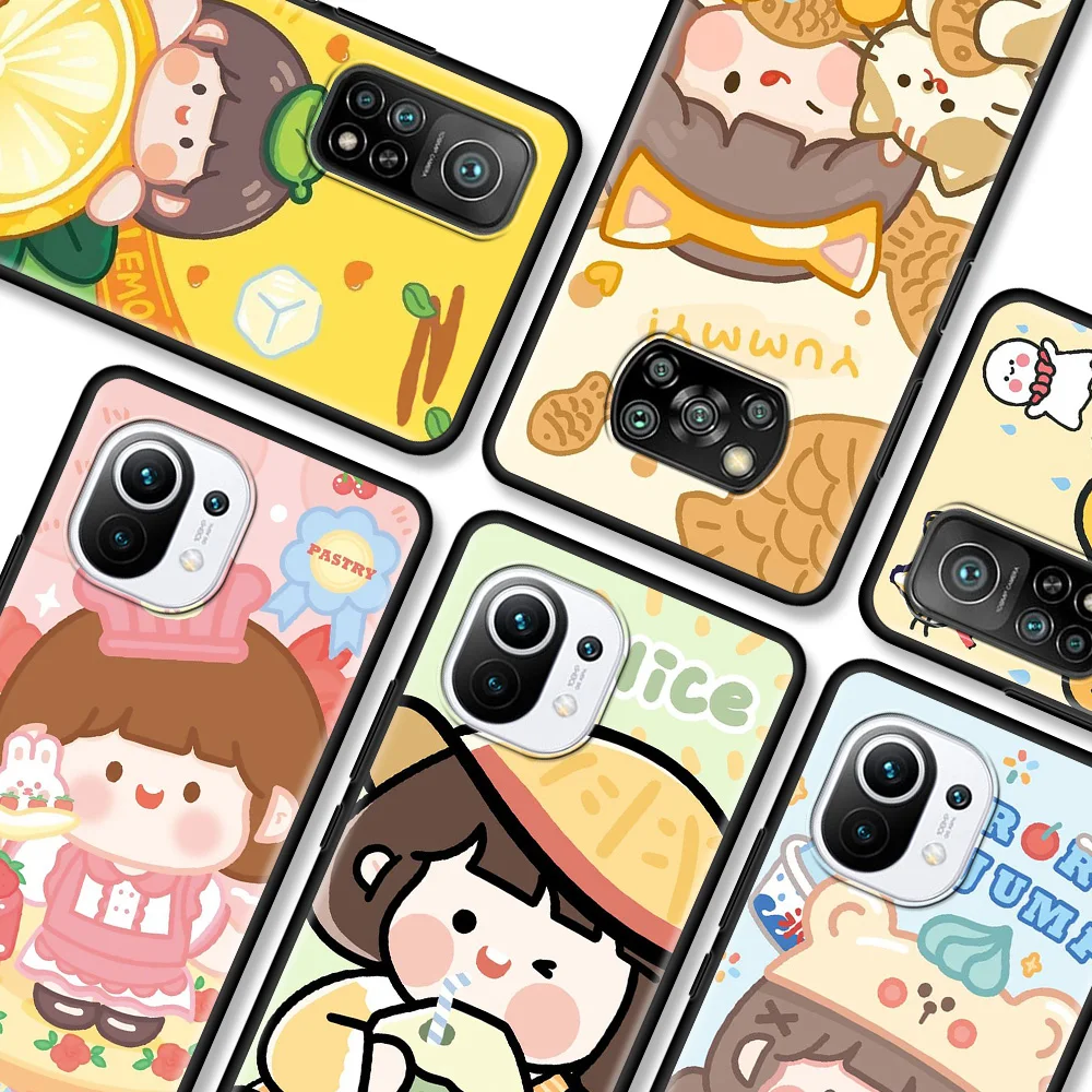 Cute Girl Case for Xiaomi Mi 10T Pro 11 Lite 5G Note 10 9T CC9 CC9E 8 9 11UItra 11X 9 SE Back Phone Cover Bag
Cute Girl Case for Xiaomi Mi 10T Pro 11 Lite 5G Note 10 9T CC9 CC9E 8 9 11UItra 11X 9 SE Back Phone Cover Bag