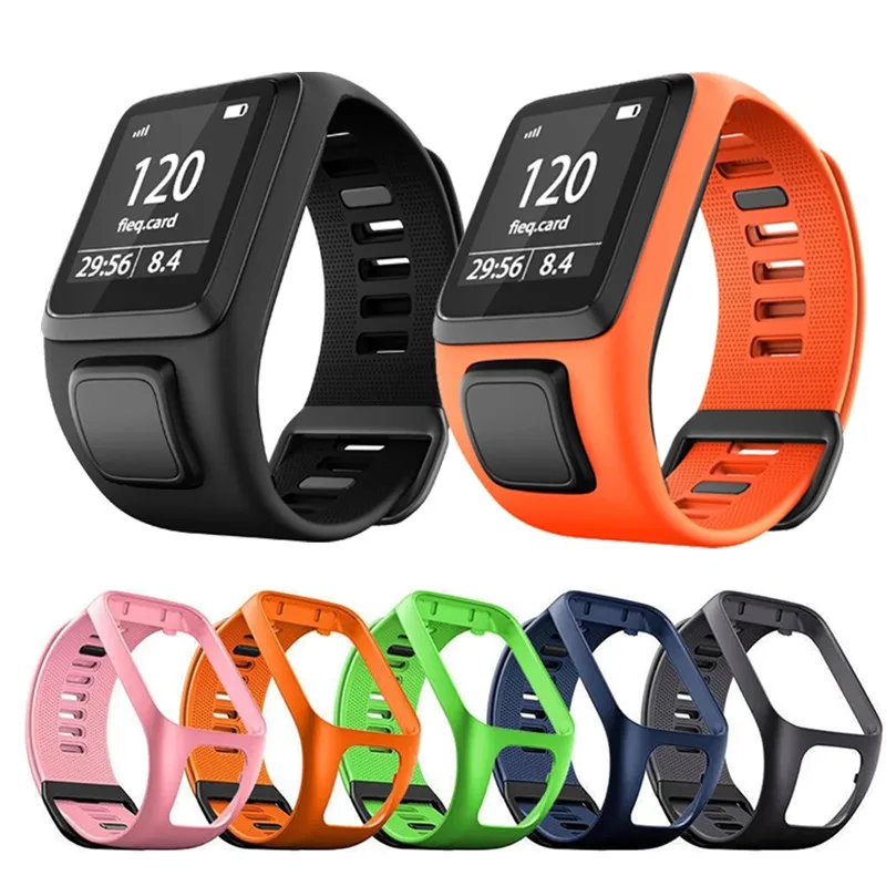 Silicone Watch Band For Tomtom4 Runner 3 Bracelet For Tomtom Watch Strap Replacement Wristbands For Tom Tom Runner 2/Spark Music
Silicone Watch Band For Tomtom4 Runner 3 Bracelet For Tomtom Watch Strap Replacement Wristbands For Tom Tom Runner 2/Spark Music