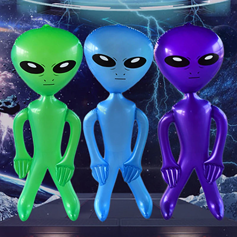 1pc PVC Inflatable Alien Model Party Supplies Inflatable Model for Festival Bar
1pc PVC Inflatable Alien Model Party Supplies Inflatable Model for Festival Bar
