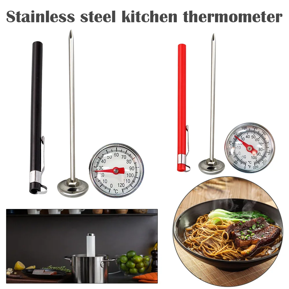 1 PC Kitchen Meat Thermometer Food Dial Thermometer Mechanical Read Multifunction Thermometer No Battery Required
1 PC Kitchen Meat Thermometer Food Dial Thermometer Mechanical Read Multifunction Thermometer No Battery Required