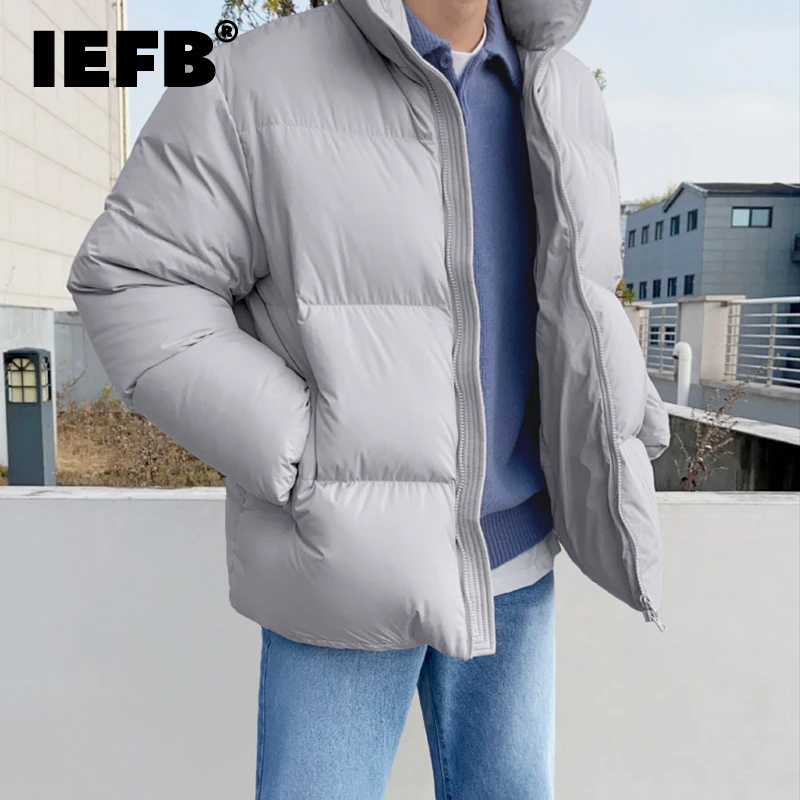 IEFB Men's Winter New Bread Clothes Male Winter Cotton Coat Ins Korean Trend Loose Thickened Stand Collar Quilted Jacket 9D1220
IEFB Men's Winter New Bread Clothes Male Winter Cotton Coat Ins Korean Trend Loose Thickened Stand Collar Quilted Jacket 9D1220