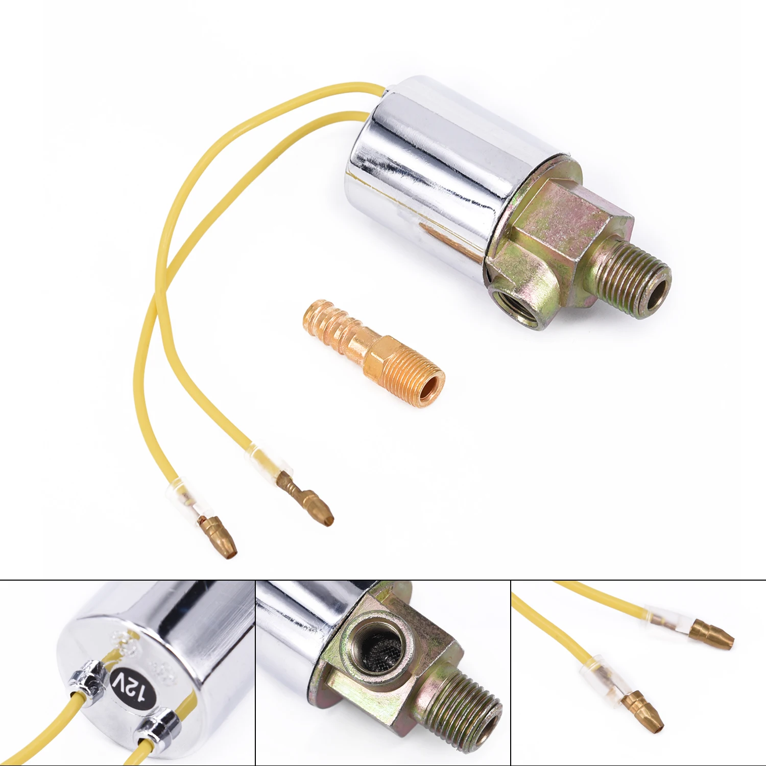 Air Horn Electric Solenoid Valve Heavy Duty 1/4\\\\\\\" inch Chrome For Train Truck YT
Air Horn Electric Solenoid Valve Heavy Duty 1/4\\\\\\\" inch Chrome For Train Truck YT