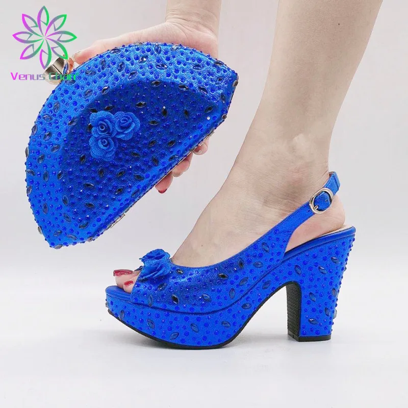 New Italy African Shoes and Bag Set for Party Summer High Heeled Shoes for Women Italian Shoes with Matching Bags High Quality
New Italy African Shoes and Bag Set for Party Summer High Heeled Shoes for Women Italian Shoes with Matching Bags High Quality