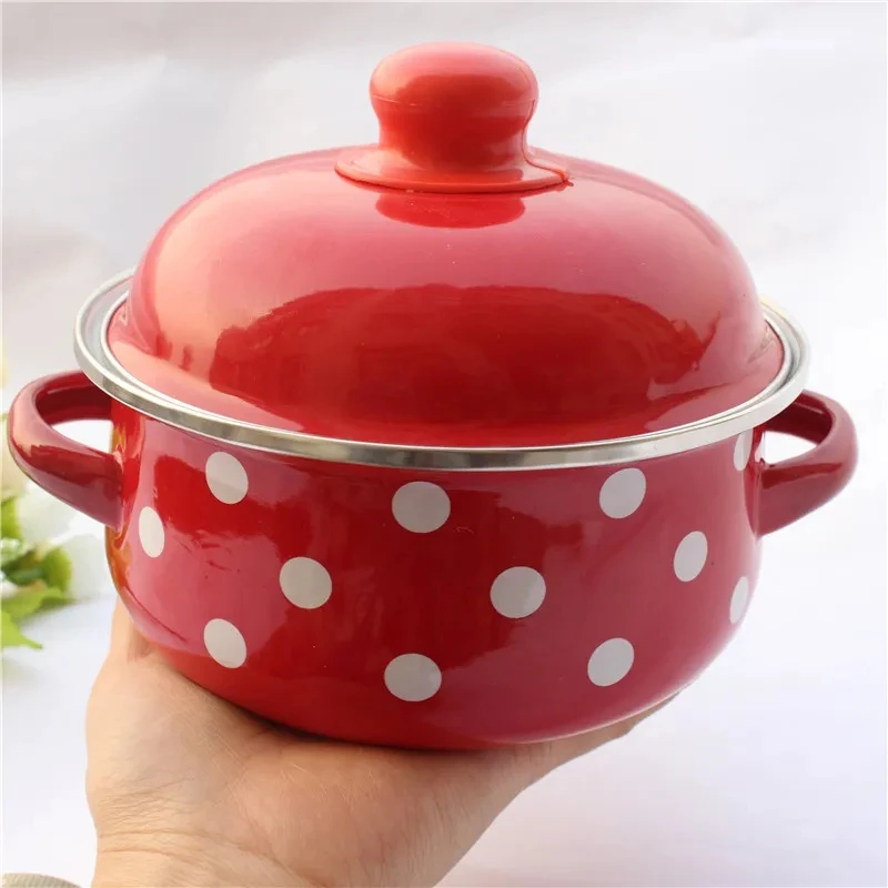 Enamel Enamel Double Ear Soup Pot Thick Enamel Pot Soup Pot Can Be Used for Medicine Stew Pot Fu Pot Induction Cooker Gas Stove
Enamel Enamel Double Ear Soup Pot Thick Enamel Pot Soup Pot Can Be Used for Medicine Stew Pot Fu Pot Induction Cooker Gas Stove