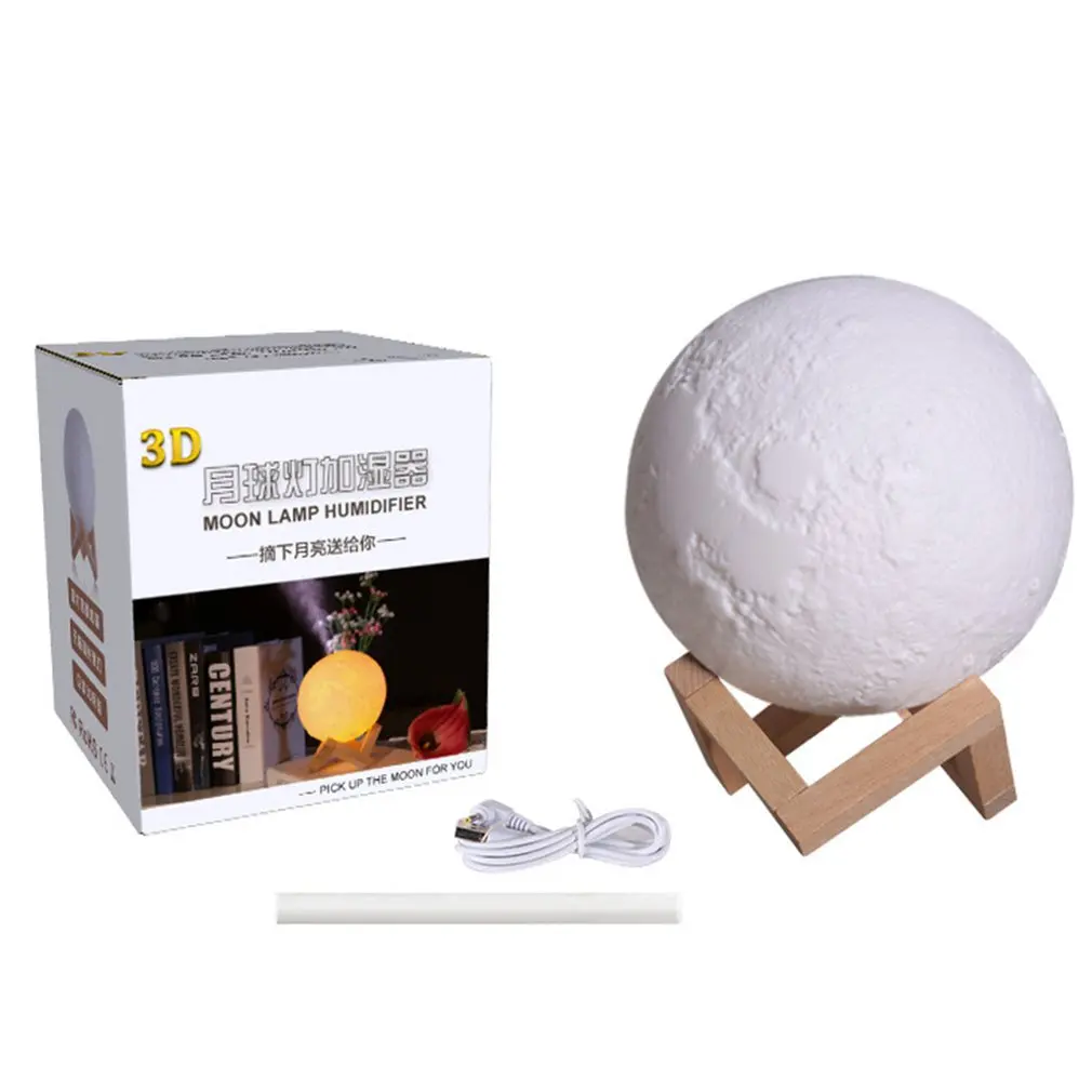 Air Humidifier 3D Moon Lamp light Diffuser Aroma Essential Oil USB Ultrasonic Humidificador Night Cool Mist Purifier
Air Humidifier 3D Moon Lamp light Diffuser Aroma Essential Oil USB Ultrasonic Humidificador Night Cool Mist Purifier