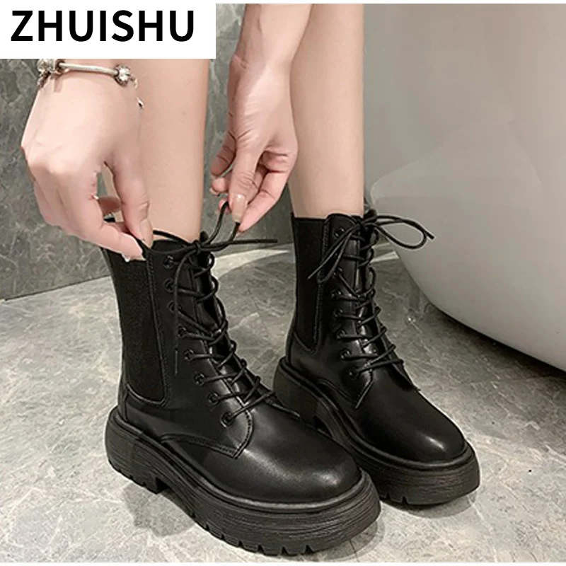 Women Ankle Boots Short Shoes Fashion Patent Leather Lace Up Ladies Female Pu Non Slip Winter Footwear 2021 Women's Boots Autumn
Women Ankle Boots Short Shoes Fashion Patent Leather Lace Up Ladies Female Pu Non Slip Winter Footwear 2021 Women's Boots Autumn