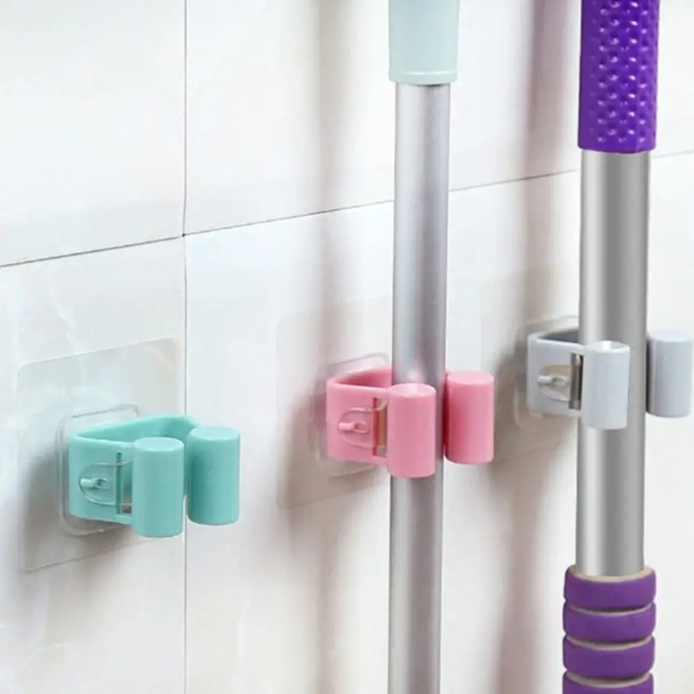 Universal Self-adhesive Wall Mounted Mop Holder Brush Broom Hanger Storage Rack Kitchen Organizer Kitchen Tool
Universal Self-adhesive Wall Mounted Mop Holder Brush Broom Hanger Storage Rack Kitchen Organizer Kitchen Tool