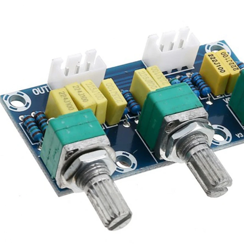 XH-M802 Amplifier Board High and Low Voltage Mixer Tone Board Volume Control Subwoofer PCB Adjustment Amplificador 
XH-M802 Amplifier Board High and Low Voltage Mixer Tone Board Volume Control Subwoofer PCB Adjustment Amplificador