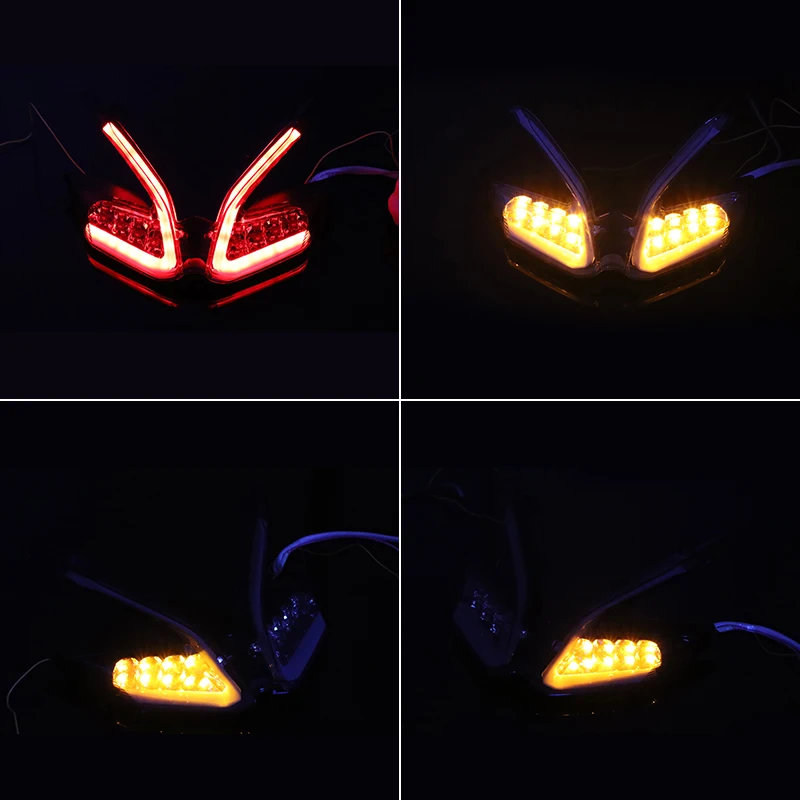Motorcycle Rear Taillght Red Light Lamp For Dirt Bike Brake Stop Turn Signal Light License Plate Light For Ducati 1199 899 959
Motorcycle Rear Taillght Red Light Lamp For Dirt Bike Brake Stop Turn Signal Light License Plate Light For Ducati 1199 899 959