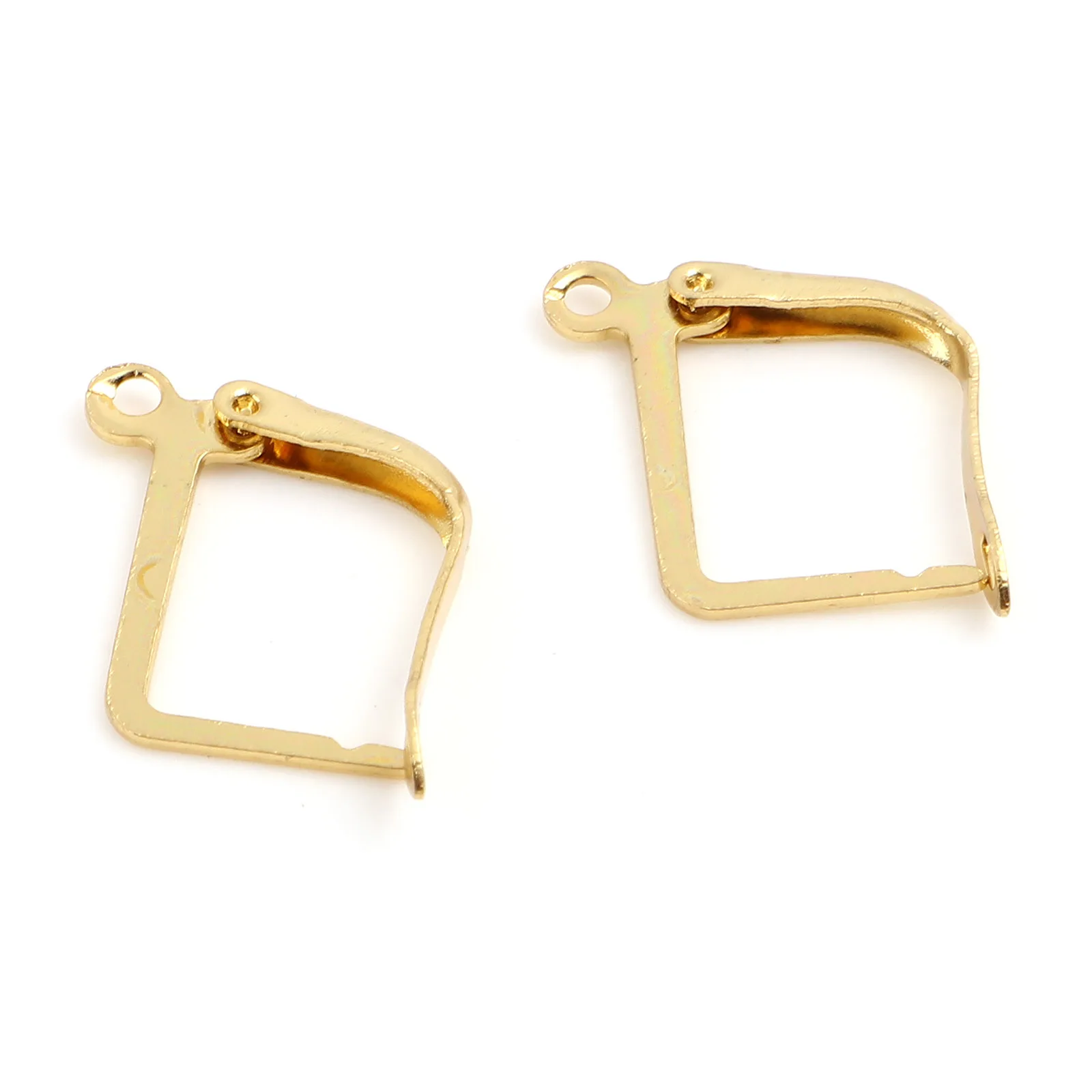 Stainless Steel Hoop Earrings Gold Color Metal Geometric W/ Loop Charms DIY Making Earrings Jewelry Findings 20mm x 13mm,10PCs
Stainless Steel Hoop Earrings Gold Color Metal Geometric W/ Loop Charms DIY Making Earrings Jewelry Findings 20mm x 13mm,10PCs