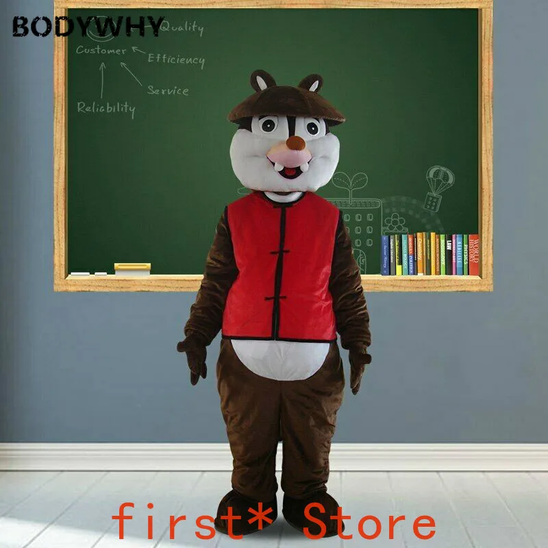 Squirrel Mascot Costume Suit Cosplay Party Xmas Dress Outfit Halloween Adult Event Apparel Cartoon Character Birthday Clothes
Squirrel Mascot Costume Suit Cosplay Party Xmas Dress Outfit Halloween Adult Event Apparel Cartoon Character Birthday Clothes