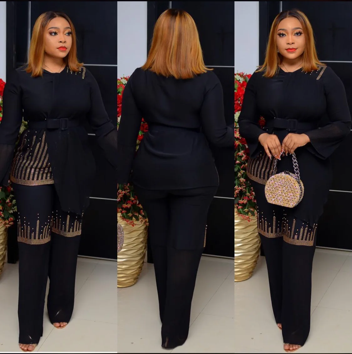 African Clothes for Women 2 Piece Set Dashiki Top Pants African Clothing Fashion Africaine Femme Suit American Clothing
African Clothes for Women 2 Piece Set Dashiki Top Pants African Clothing Fashion Africaine Femme Suit American Clothing