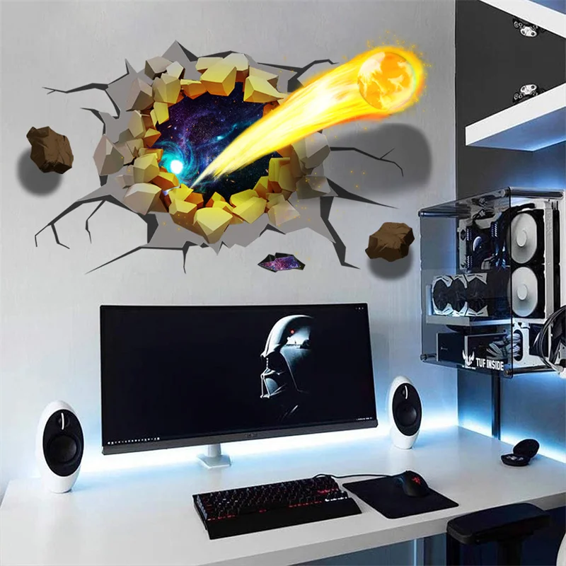 Zollor 3D стерео Вселенная Настенная Наклейка Спальня Гостиная Детская комната самоклеящаяся креативная декоративная наклейка съемная
Zollor 3D стерео Вселенная Настенная Наклейка Спальня Гостиная Детская комната самоклеящаяся креативная декоративная наклейка съемная