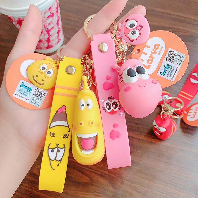 Laughing Yellow Bug Red Bug Key Chain Cartoon Keychains Stereo Fashion Key Ring Selling Cute Doll Bag Pendant Small Gifts
Laughing Yellow Bug Red Bug Key Chain Cartoon Keychains Stereo Fashion Key Ring Selling Cute Doll Bag Pendant Small Gifts