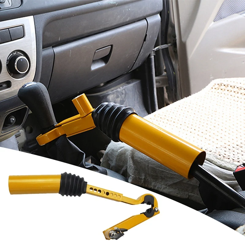 Universal Car Handbrake Shift Lock Stainless Steel Anti-Theft Strong Security Truck SUV Trailer Lock
Universal Car Handbrake Shift Lock Stainless Steel Anti-Theft Strong Security Truck SUV Trailer Lock