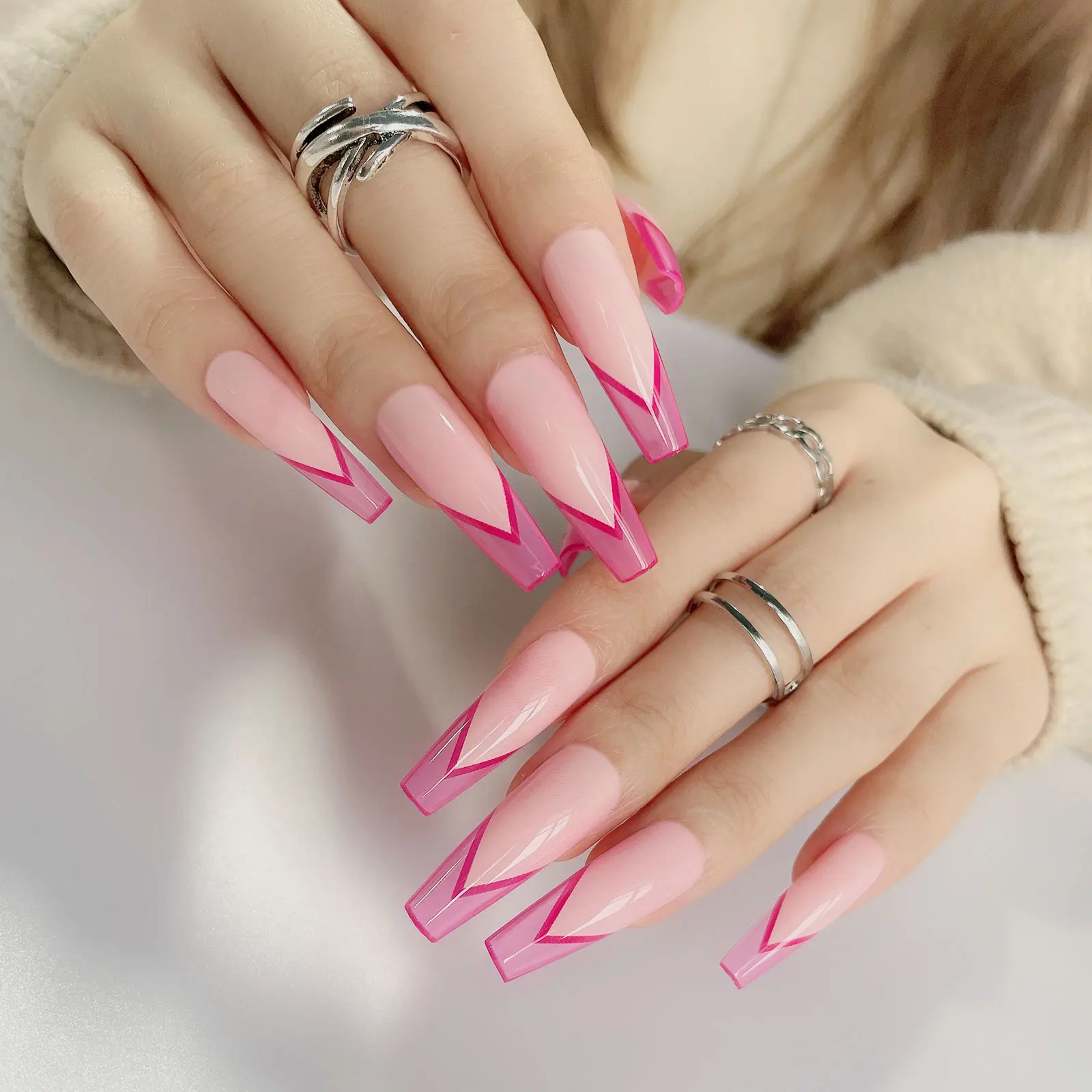 12 Size Fake Nail Tips for DIY Art Decoration 2023 Fashion False Plastic Nails Accessories for Manicure Design
12 Size Fake Nail Tips for DIY Art Decoration 2023 Fashion False Plastic Nails Accessories for Manicure Design