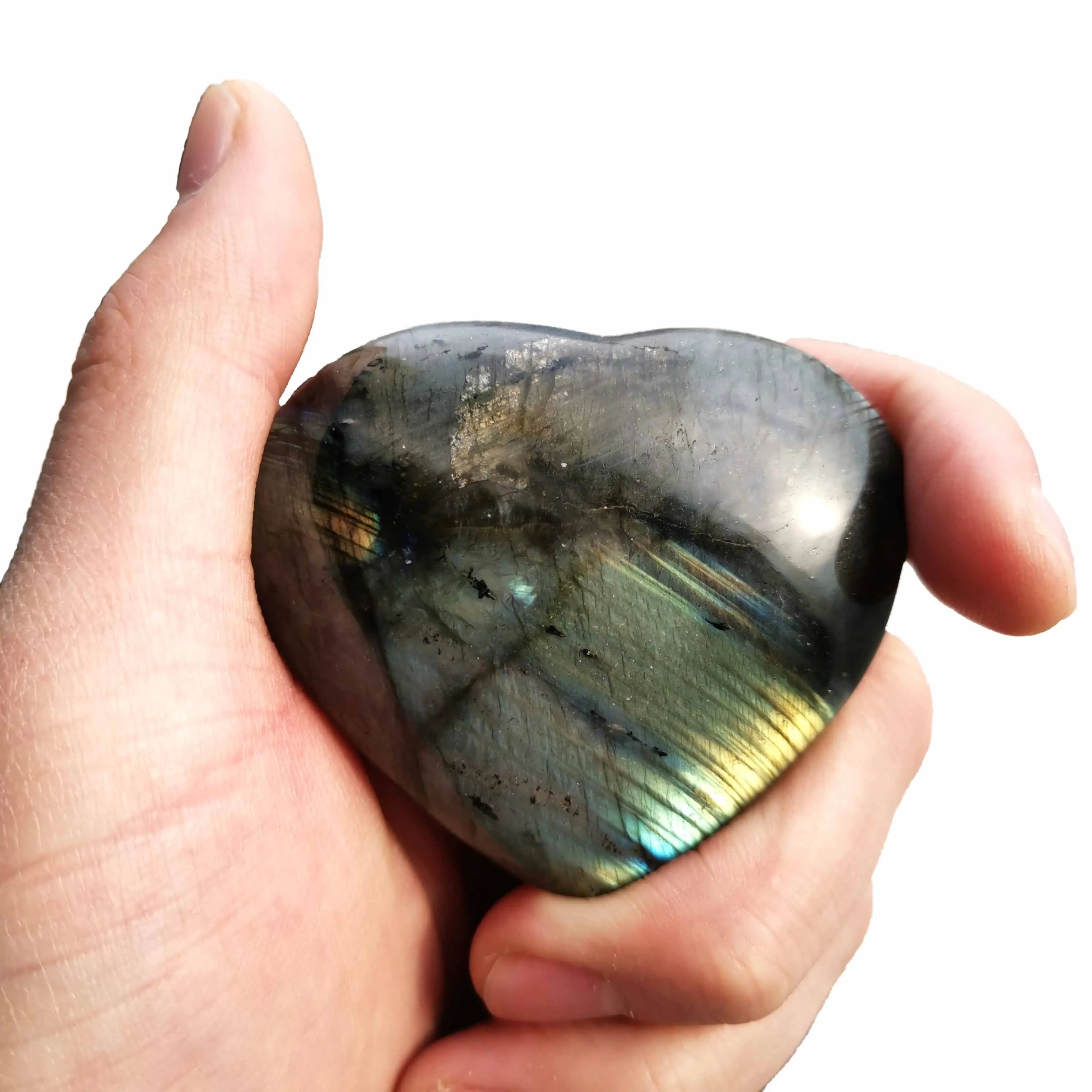1 PCS Natural Heart-Shaped Labradorite Positive Energy Reiki Gems Crystal Heart Healing
1 PCS Natural Heart-Shaped Labradorite Positive Energy Reiki Gems Crystal Heart Healing