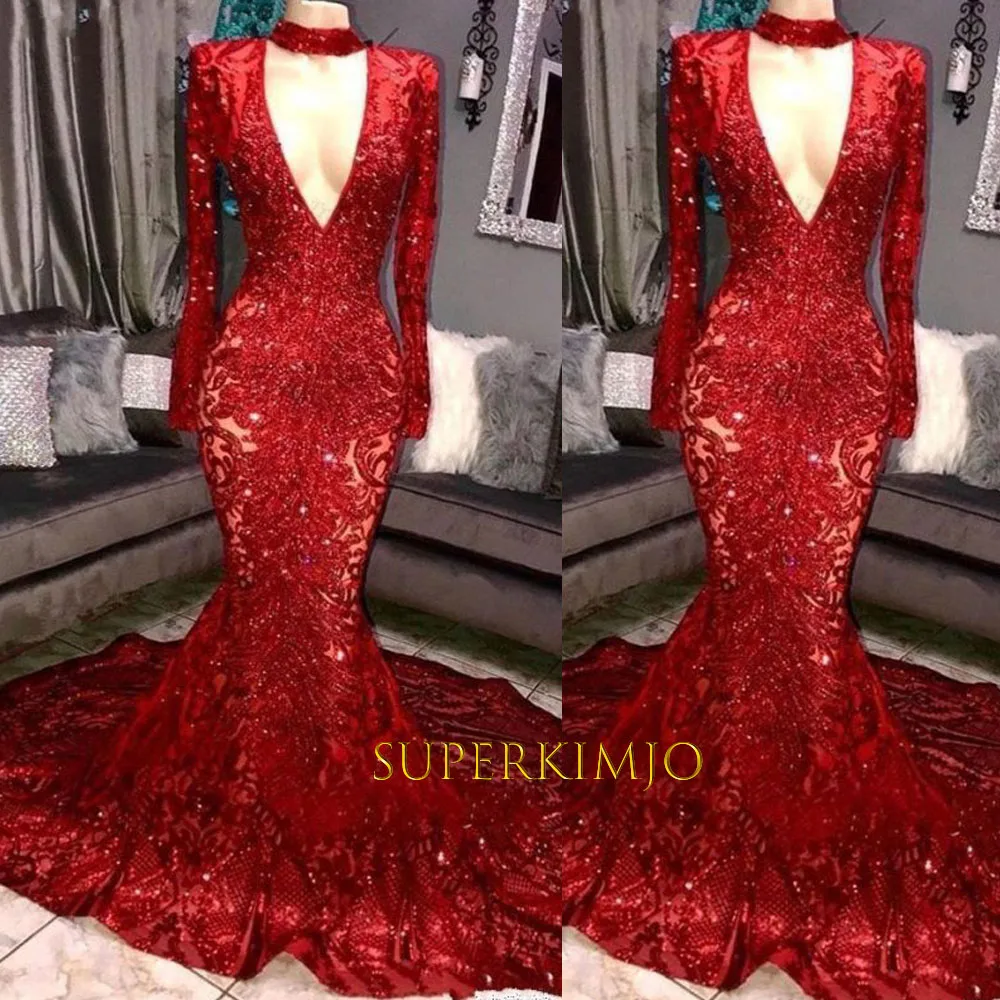 SuperKimJo Robe De Soirée Femme Burgundy Sparkly Evening Dresses Long Sleeve Modest V Neck Sexy Formal Dresses Abendkleider
SuperKimJo Robe De Soirée Femme Burgundy Sparkly Evening Dresses Long Sleeve Modest V Neck Sexy Formal Dresses Abendkleider