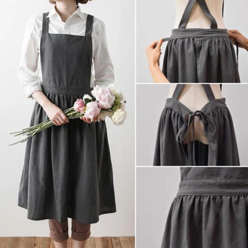 Cute Nordic Simple Florist Apron Cotton Linen Gardening Coffee Shops Kitchen Aprons For Cooking Baking Restaurant Apron
Cute Nordic Simple Florist Apron Cotton Linen Gardening Coffee Shops Kitchen Aprons For Cooking Baking Restaurant Apron