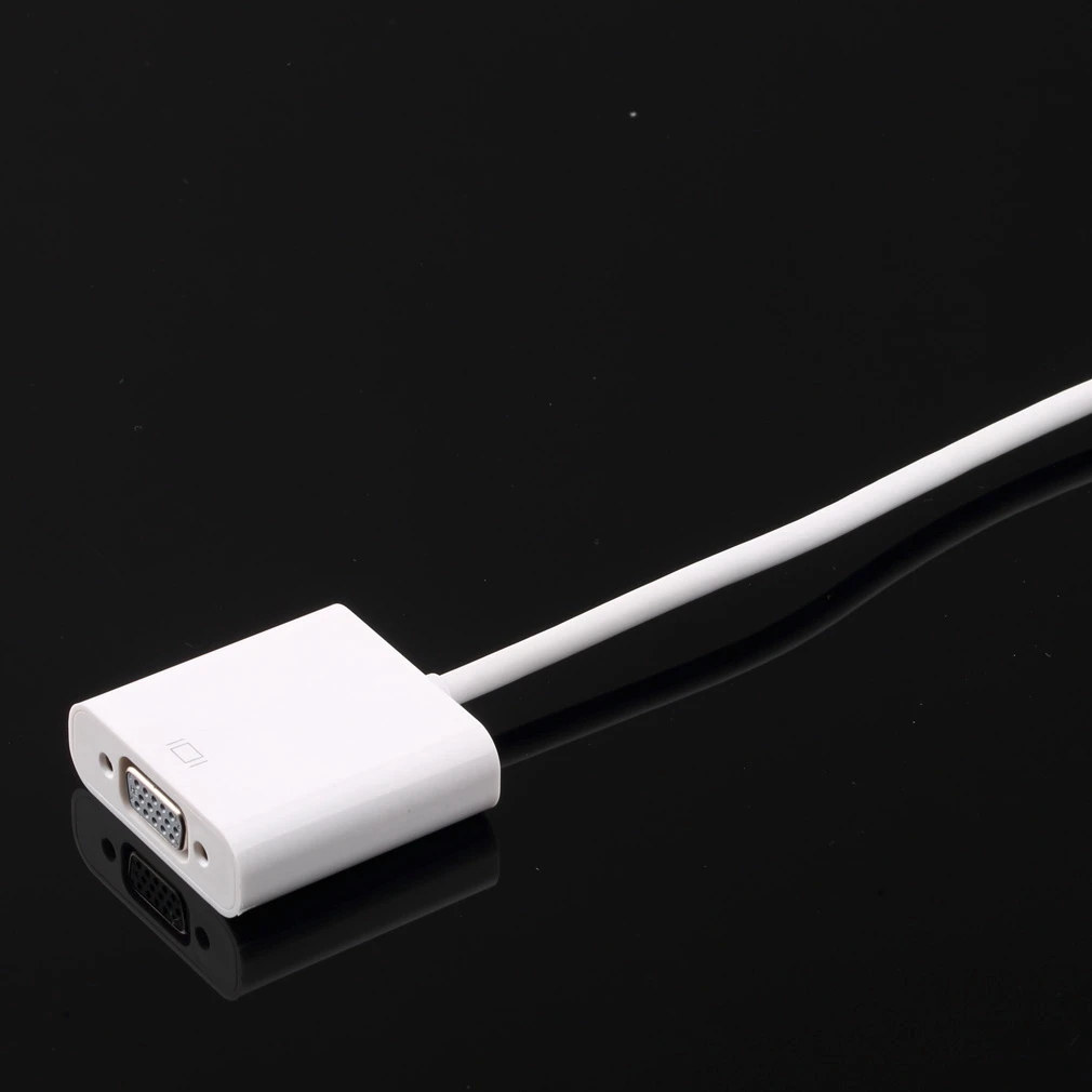1pcs Mini DisplayPort Display Port DP To VGA Adapter Cable for Apple for MacBook Air Pro iMac Mac Mini Adapter Cable White
1pcs Mini DisplayPort Display Port DP To VGA Adapter Cable for Apple for MacBook Air Pro iMac Mac Mini Adapter Cable White